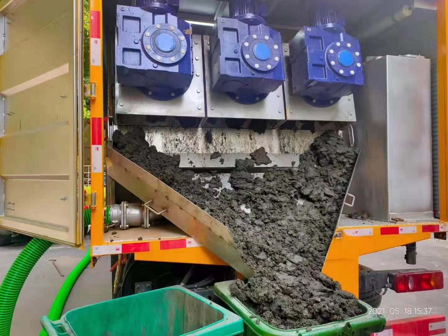 南山化粪池清掏城市维护站-泥浆净化干湿分离处理